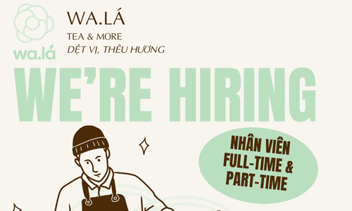 wa.lá tuyển nhân viên